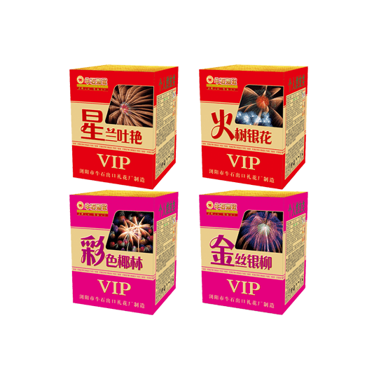 小1.2寸25发火树银花系列（牛石烟花）