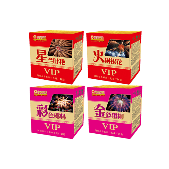 小1.2寸36发火树银花系列（牛石烟花）